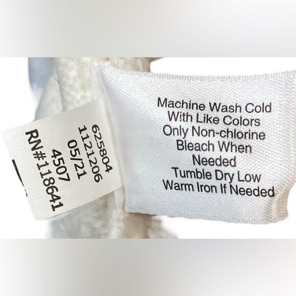 Lane Bryant Sweater Cardigan Ivory/Tan/Gray Size 18/20 - Picture 8 of 8